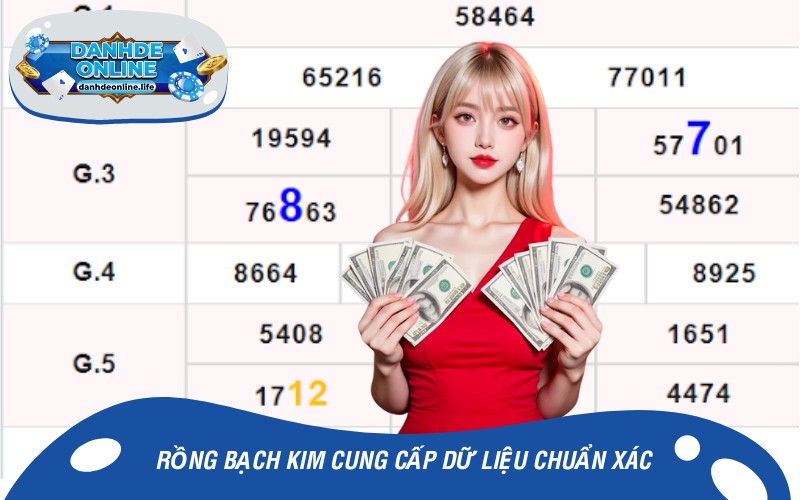Rồng bạch kim cung cấp dữ liệu chuẩn xác, cập nhật liên tục