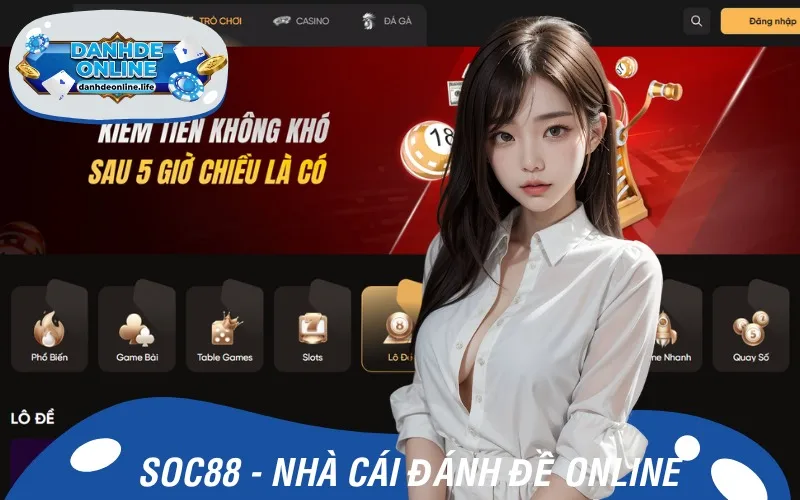 Soc88 nổi bật với mức trả thưởng lô xiên và hoàn tiền thua lô hấp dẫn