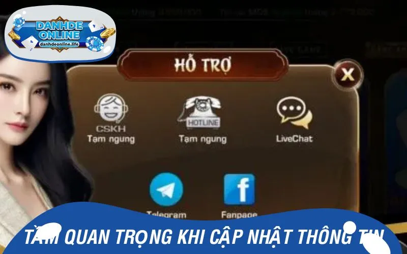Vai trò khi người dùng cập nhật dữ liệu liên hệ thường xuyên